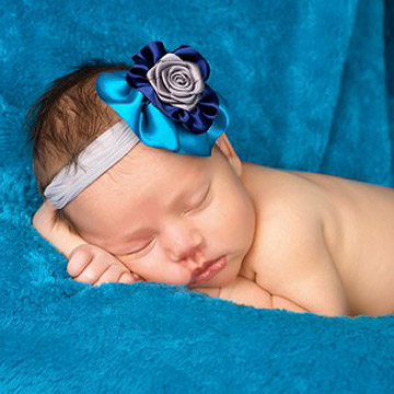 handmade baby headband